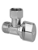 Robinet wc 1/4 de tour équerre 12x17 12x17 NF réf NF741U