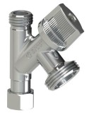 Robinet de machine à laver Conekta 3/8 mâle écrou tournant, 3/4 mâle réf 280010
