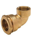 Raccord laiton pour tube PE - Arco - coude 90° égal - F 1" - Ø 32 ARCO
