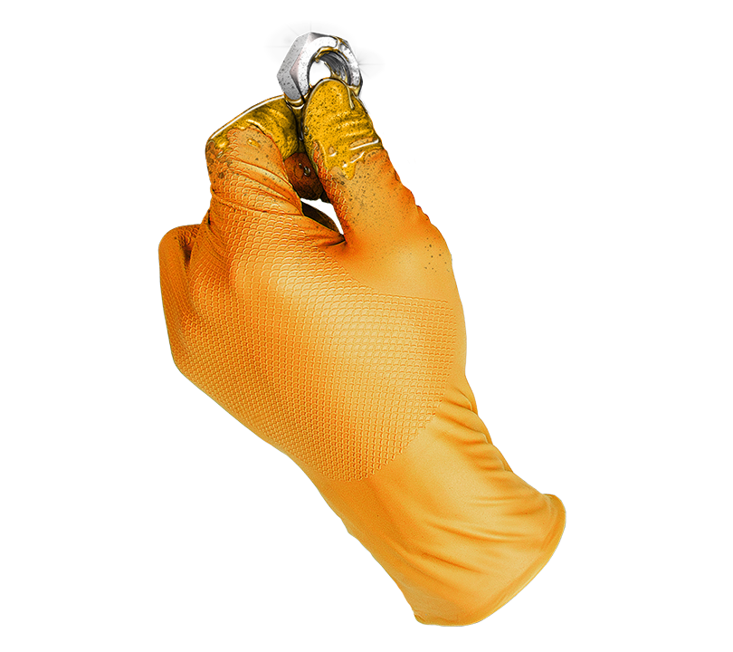 Gants Nitrile Grippaz Anti-Glisse Mécanicien